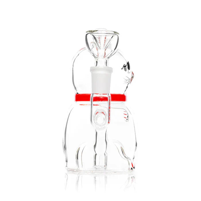 Hemper | 5" Lucky Money Cat Bong [PP5294LG] | Jupiter Grass