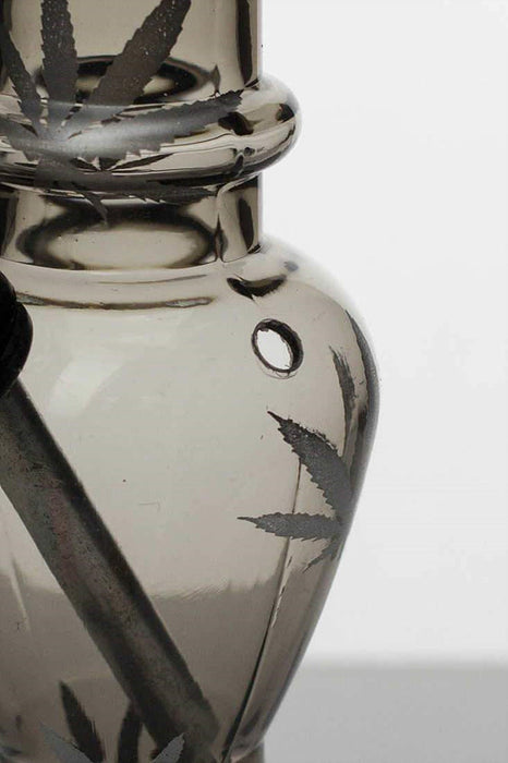 7" acrylic water pipe with grinder [GP1295] | Jupiter Grass