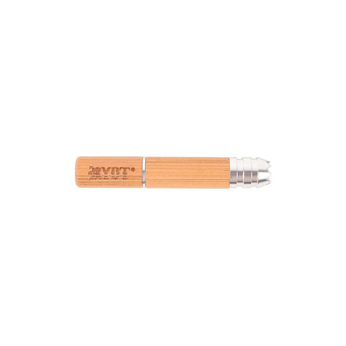 Ryot 2" Wooden Shorties Taster Bat W/ Digger Tip & Twist Ejection - Walnut | Jupiter Grass