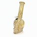 8″ Skull Glass Bong – Metallic Finish [GP2047] | Jupiter Grass