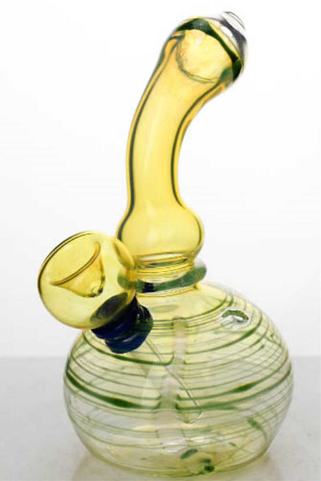 6 inches changing color glass water bong | Jupiter Grass