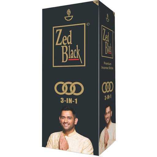 Zed Black | 3-in-1 Premium Incense Sticks – 6 Pack | 20 Sticks per Pack | Jupiter Grass