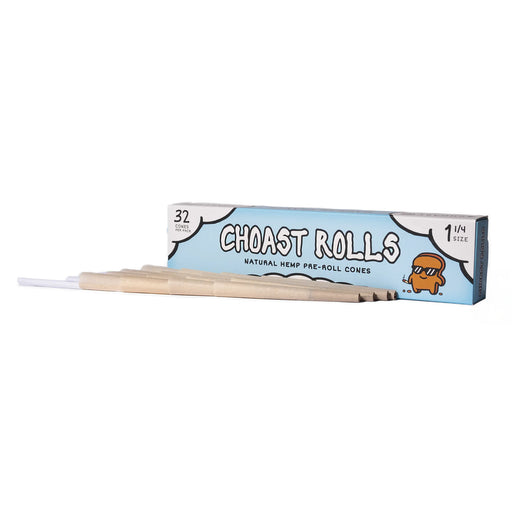 Choast Rolls | 32 Pack Bulk Hemp Cones 1 1/4 | Made in France | Jupiter Grass