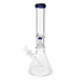 16" Color-Accented Glass Water Bong with Percolator | Jupiter Grass