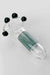 Heady 4 beads soft glass hand pipe | Jupiter Grass