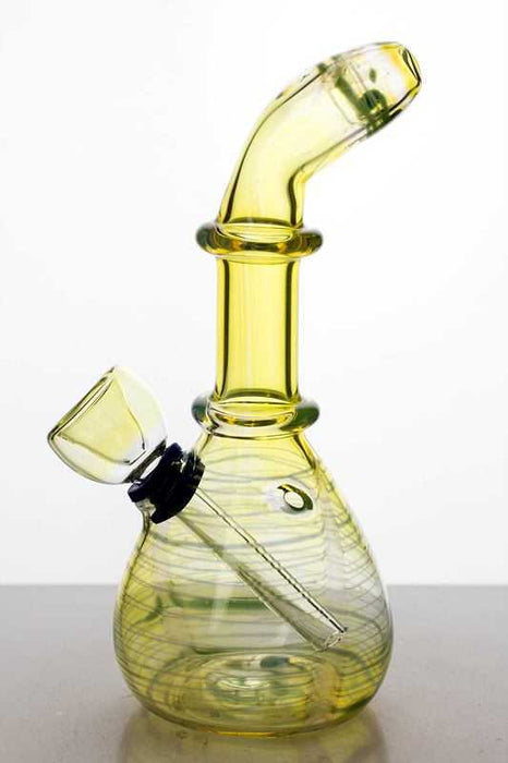6 inches changing color glass water bong | Jupiter Grass
