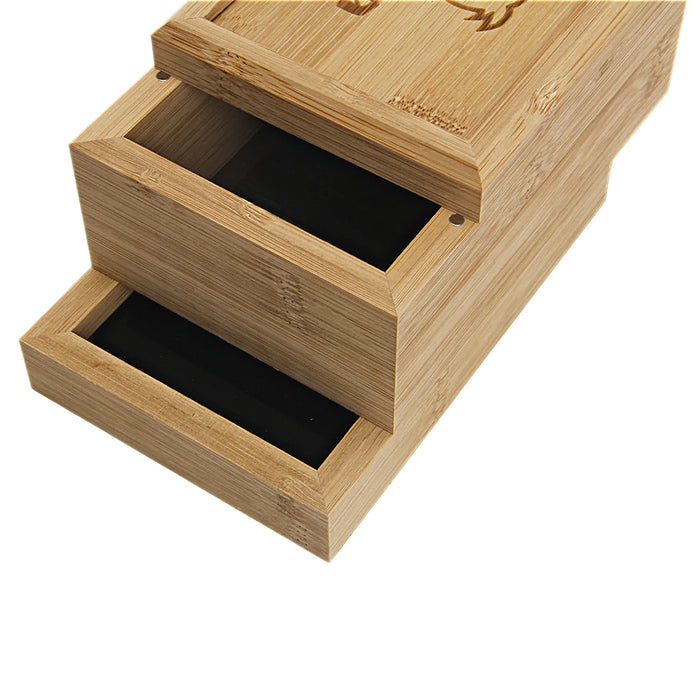 Smoke Pitara - POLLINATOR WOOD STASH BOX | Jupiter Grass