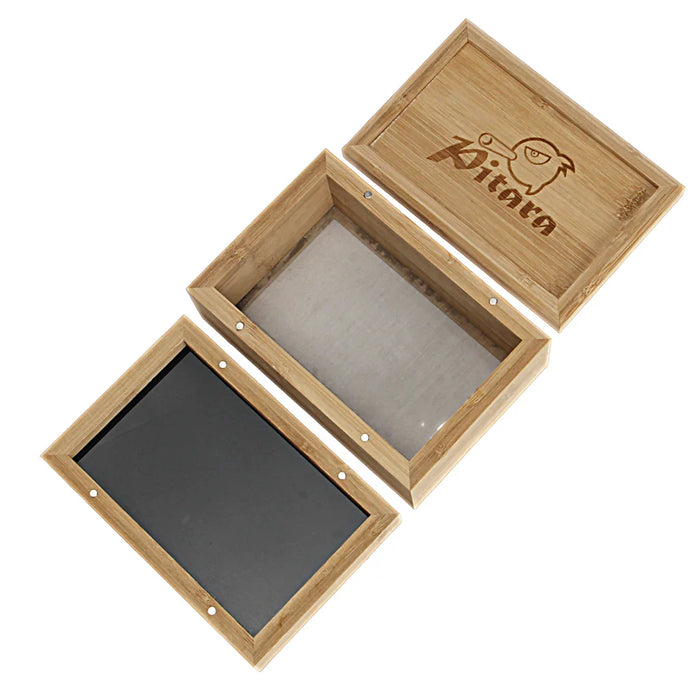 Smoke Pitara - POLLINATOR WOOD STASH BOX | Jupiter Grass