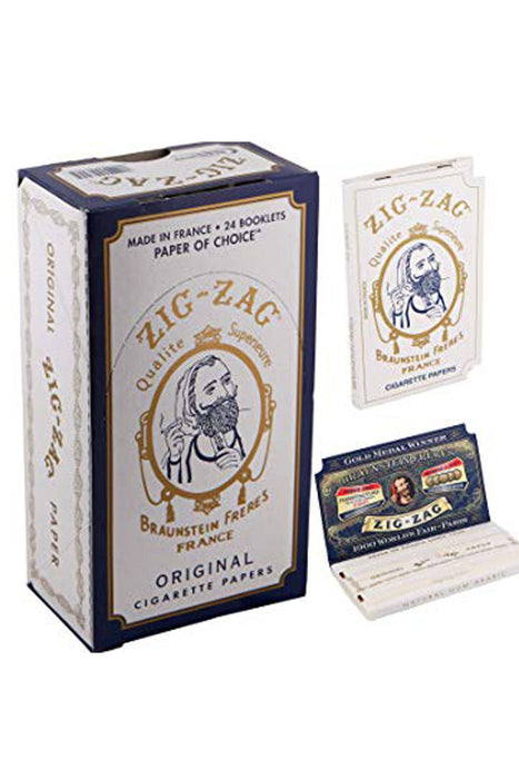ZIG-ZAG Original Cigarette rolling paper box | Jupiter Grass