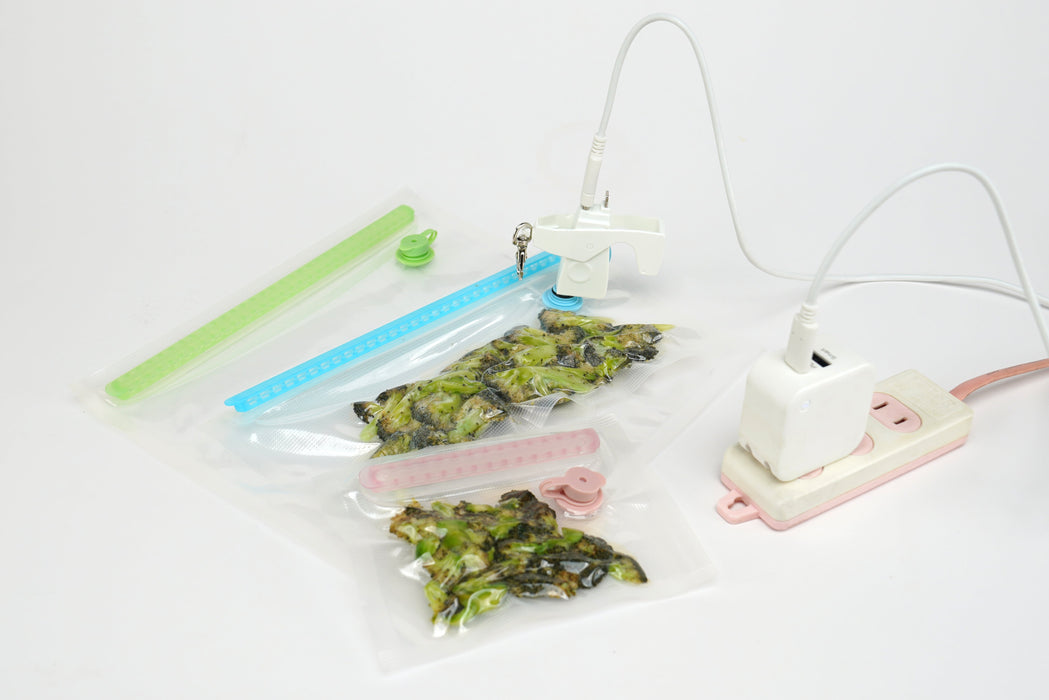 YPVE | Reusable Phone-Power Vacuum Sealer Start Kit | Jupiter Grass