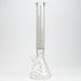 17.5" Star 7 mm glass water bong | Jupiter Grass
