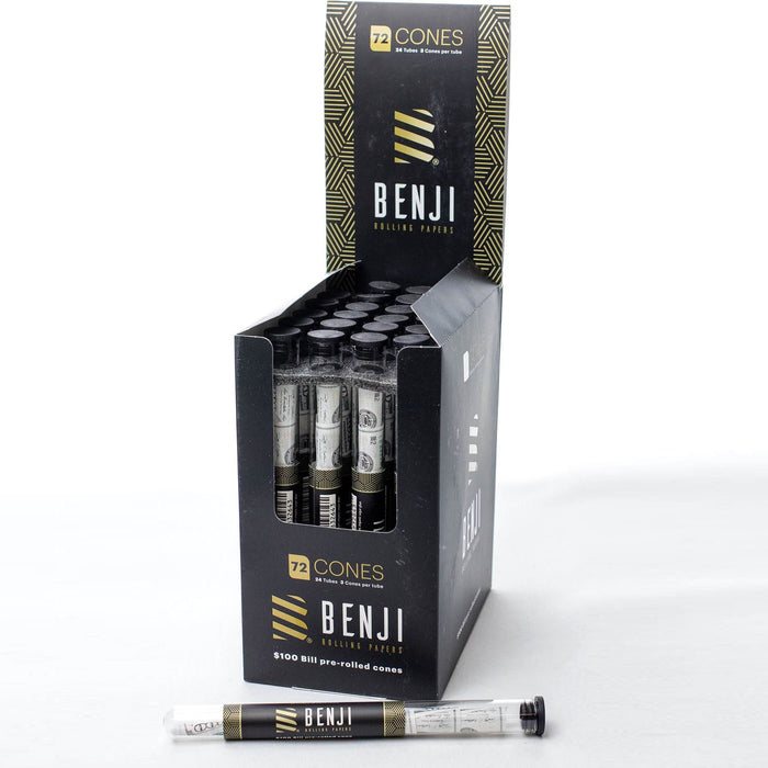 BENJI | $100 BILL printed pre-rolled cones | Jupiter Grass
