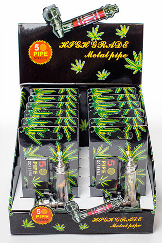 2.7" Metal Pipe with screen display box ( 255A ) | Jupiter Grass