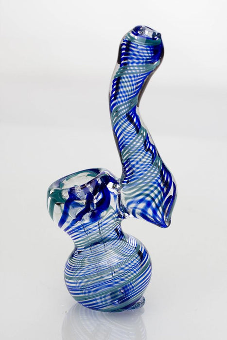 4.5" single chamber bubbler | Jupiter Grass