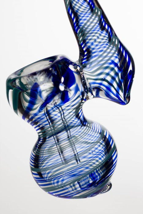 4.5" single chamber bubbler | Jupiter Grass