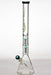 24" genie double 6 arms heavy glass water beaker bong | Jupiter Grass