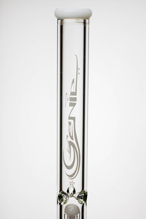 24" genie double 6 arms heavy glass water beaker bong | Jupiter Grass