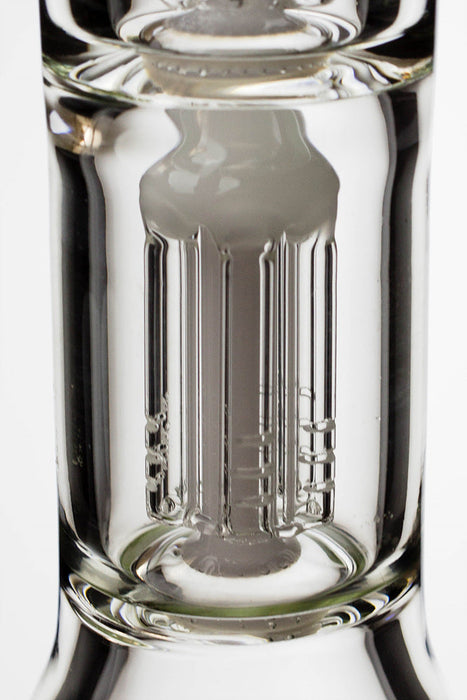 24" genie double 6 arms heavy glass water beaker bong | Jupiter Grass