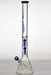 24" genie double 6 arms heavy glass water beaker bong | Jupiter Grass