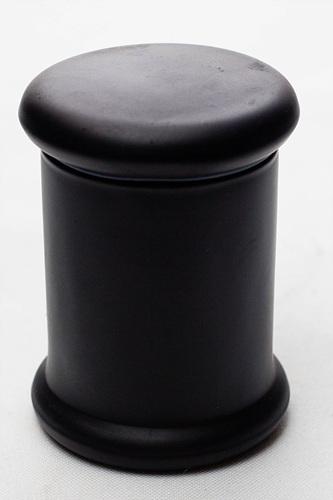 Heavy duty Glass stash 3 oz. Jars in a display case | Jupiter Grass