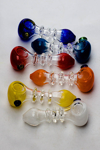 4.8" Soft glass 4842 hand pipe | Jupiter Grass