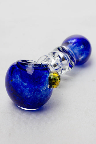 4.8" Soft glass 4842 hand pipe | Jupiter Grass