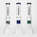 FOGGX | 17" Pirelli Percolator Glass Water Pipe [FT1896 ATS] | Jupiter Grass