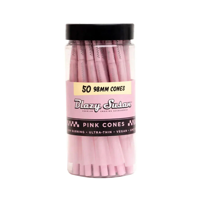 Blazy Susan | Pink 98mm Cones Pack of 50 | Jupiter Grass