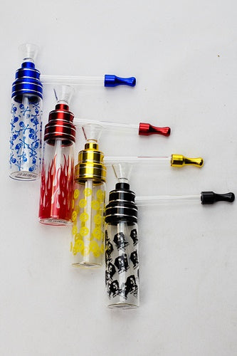 5" mini glass water pipe in display | Jupiter Grass