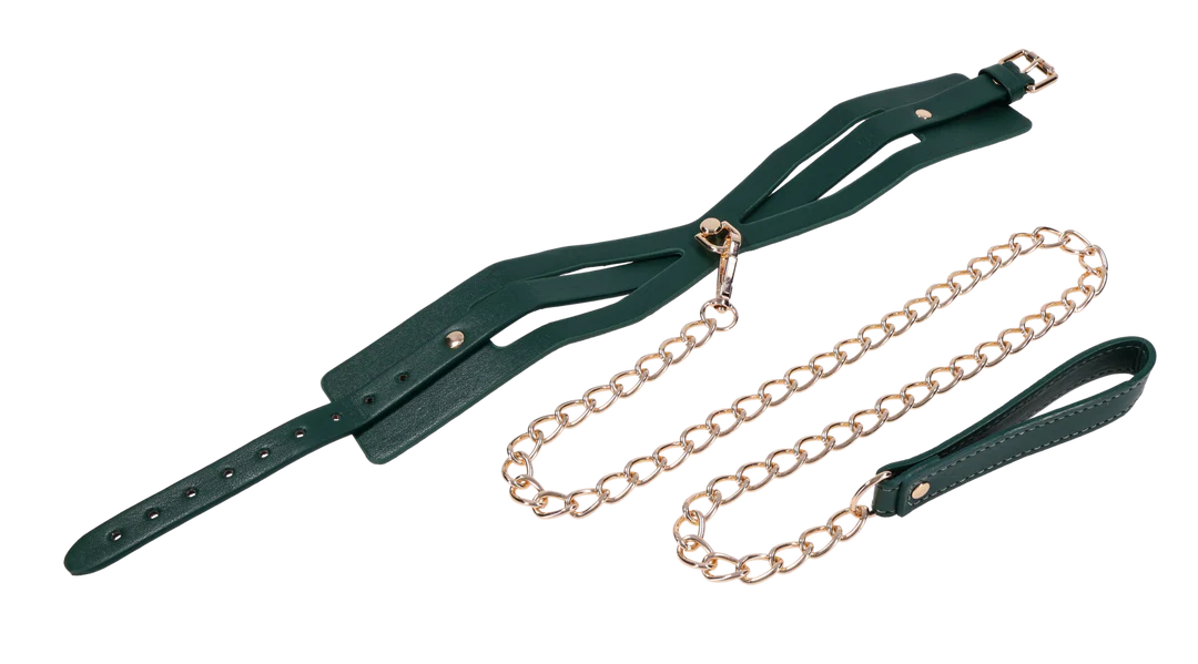 Indica Cutout Collar and Leash