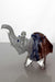 Standing elephant glass hand pipe | Jupiter Grass