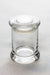 Heavy duty Glass stash 3 oz. Jars in a display case | Jupiter Grass