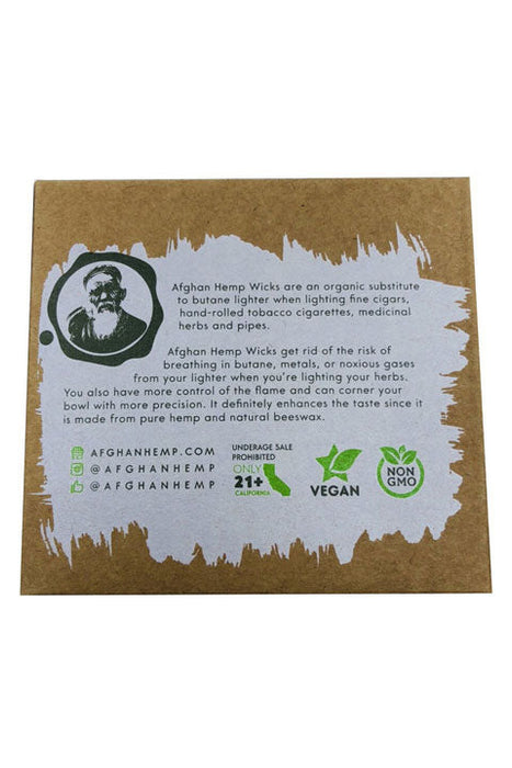Afghan Hemp Hemp Wick 20 ft Display of 24 | Jupiter Grass