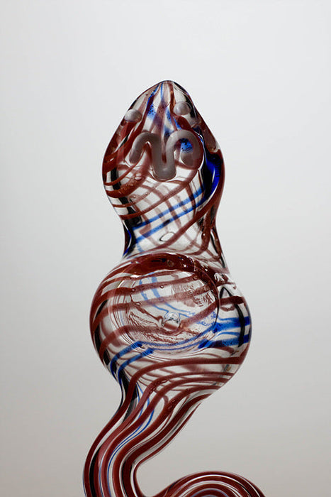 Cobra shape glass small hand pipe | Jupiter Grass