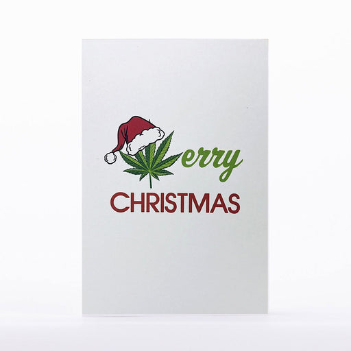 Intricate Greetings | Cannabis Leaf 3D Pop-Up Holiday Card | Jupiter Grass