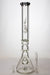 19.5" Genie 9 mm curved shaft glass beaker bong | Jupiter Grass