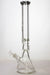 19.5" Genie 9 mm curved shaft glass beaker bong | Jupiter Grass