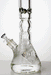 19.5" Genie 9 mm curved shaft glass beaker bong | Jupiter Grass