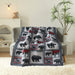 Lodge Collection Bear Design Reversible Throw Quilt [6100] | Jupiter Grass