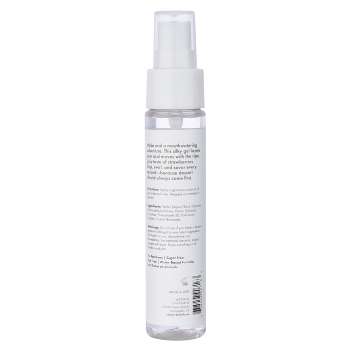 BLOW ME ORAL SEX GEL - STRAWBERRY - 2 floz | 30 mL