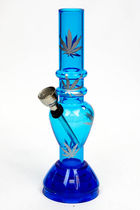 7" acrylic water pipe with grinder [GP1295] | Jupiter Grass