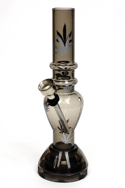 7" acrylic water pipe with grinder [GP1295] | Jupiter Grass