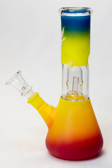 8" dome percolator beaker water bong-Leaf | Jupiter Grass