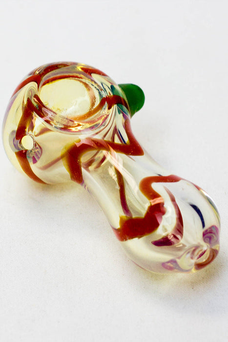 2.5" soft glass 6944 hand pipe - Pack of 10 | Jupiter Grass