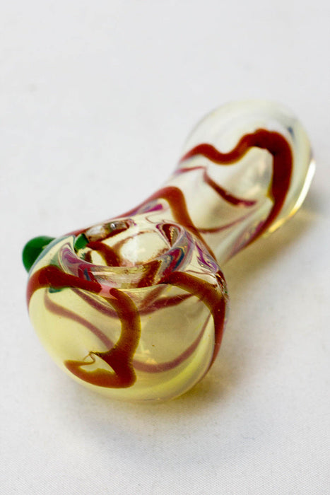 2.5" soft glass 6944 hand pipe - Pack of 10 | Jupiter Grass