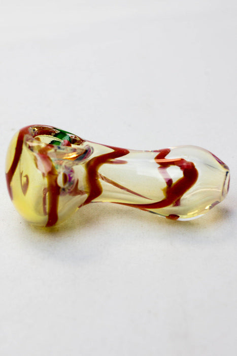 2.5" soft glass 6944 hand pipe - Pack of 10 | Jupiter Grass