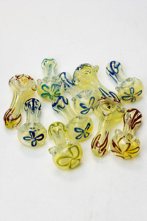 2.5" soft glass 6948 hand pipe - Pack of 10 | Jupiter Grass