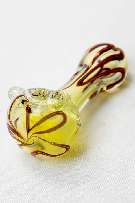 2.5" soft glass 6948 hand pipe - Pack of 10 | Jupiter Grass