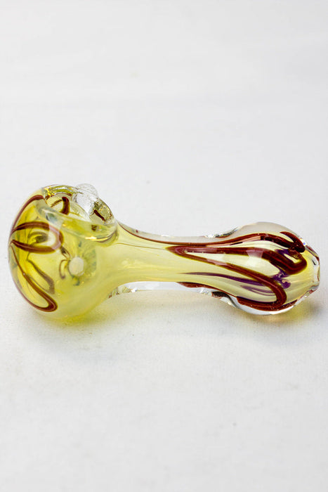 2.5" soft glass 6948 hand pipe - Pack of 10 | Jupiter Grass