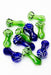 2.5" soft glass 6947 hand pipe - Pack of 10 | Jupiter Grass